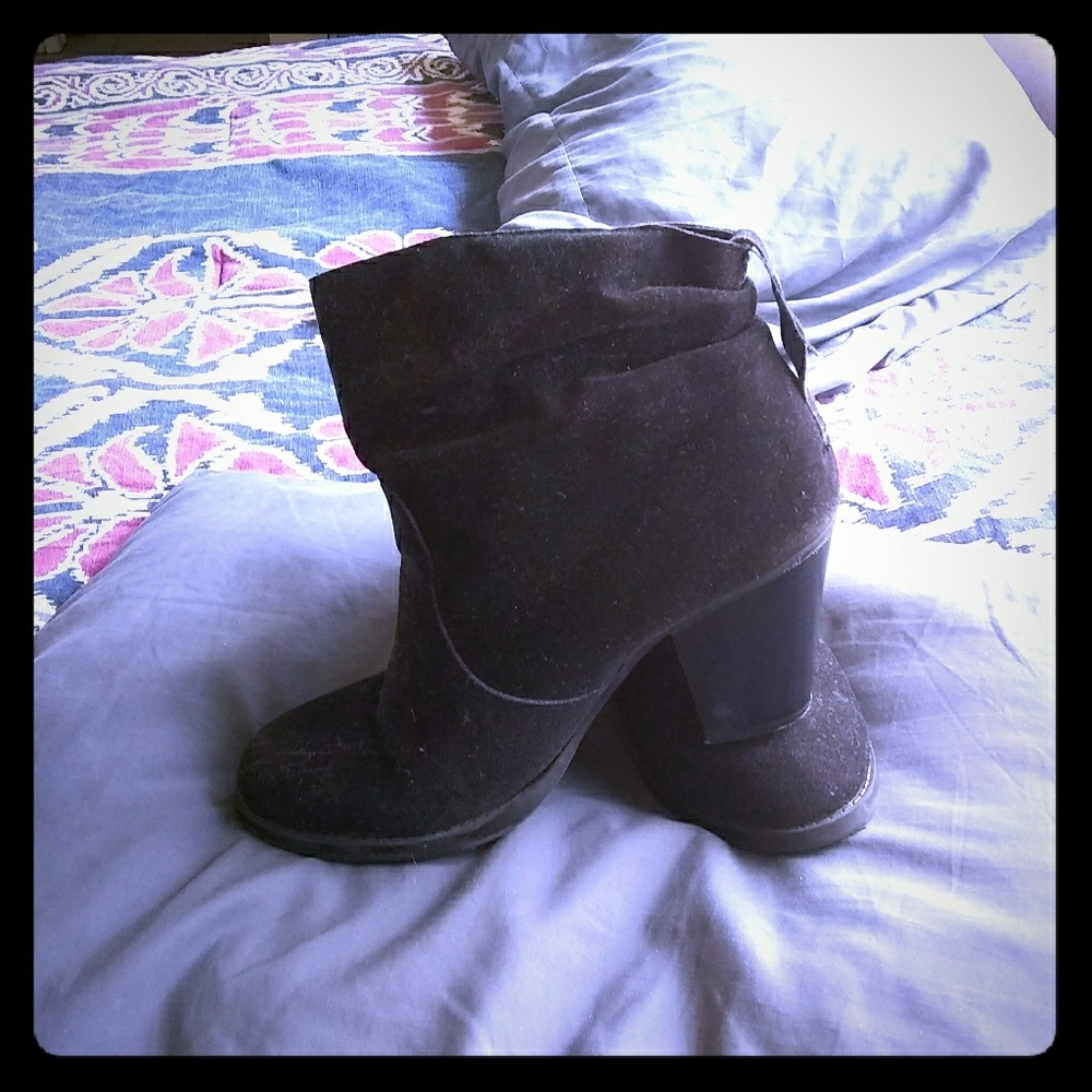 Black booties